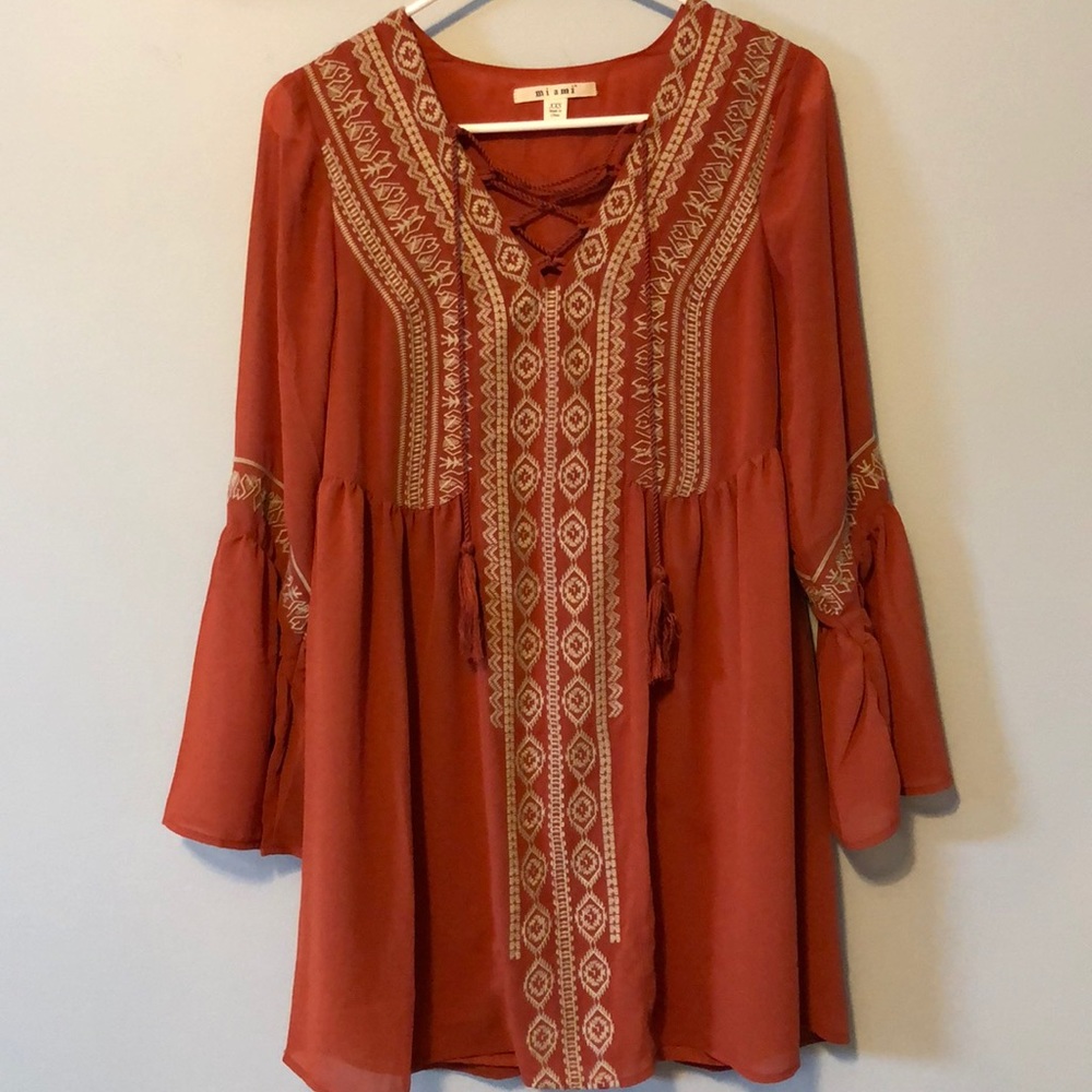 Orange dress from Francesca’s